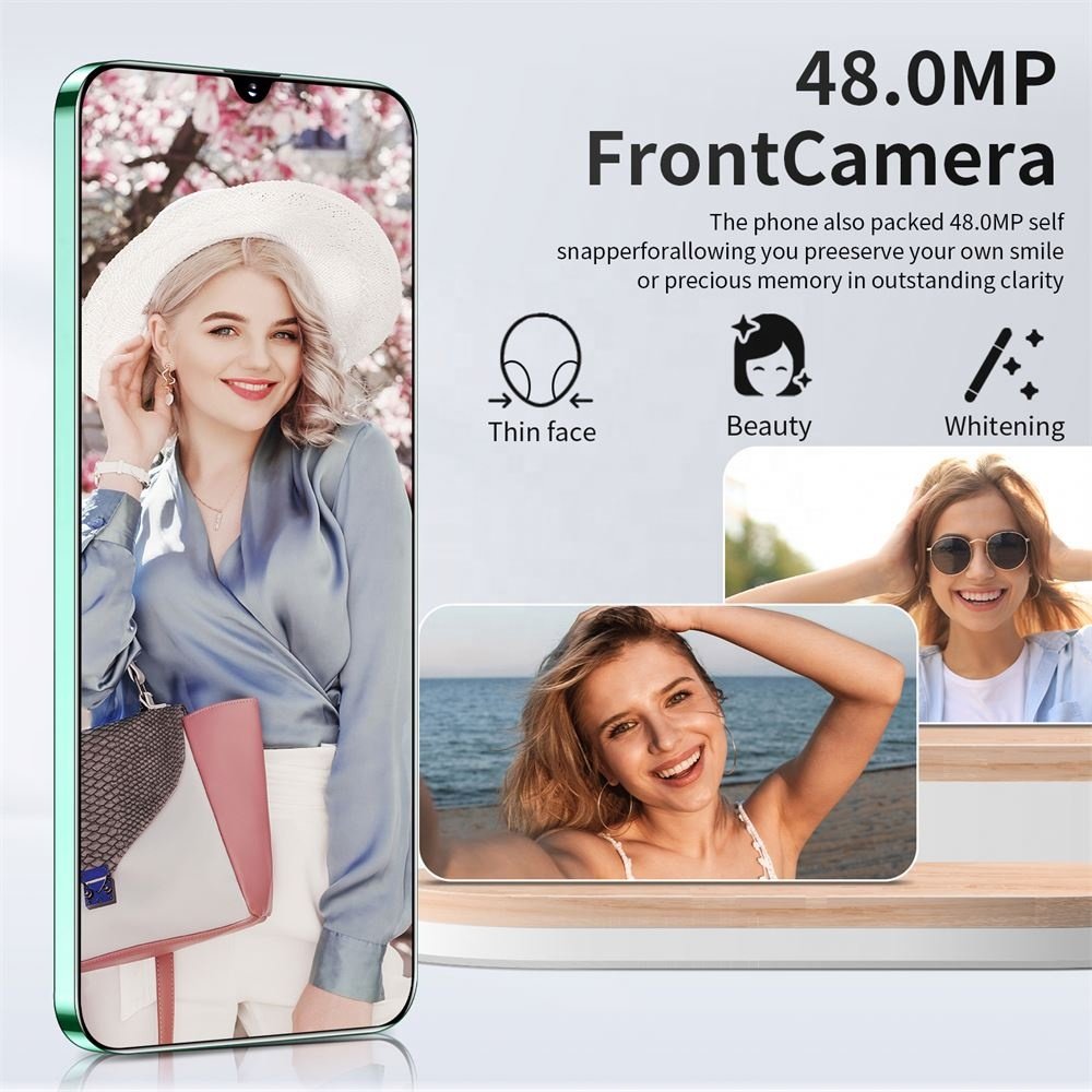 Beautiful Camera 5g Smartphone 7.2inch 48mp+72mp Mobile Phone Android 3g&4g Smart Phone